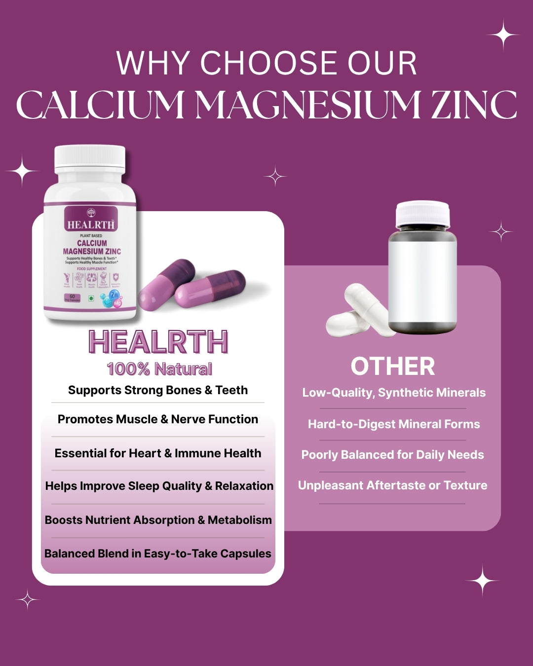 Calcium Magnesium Zinc